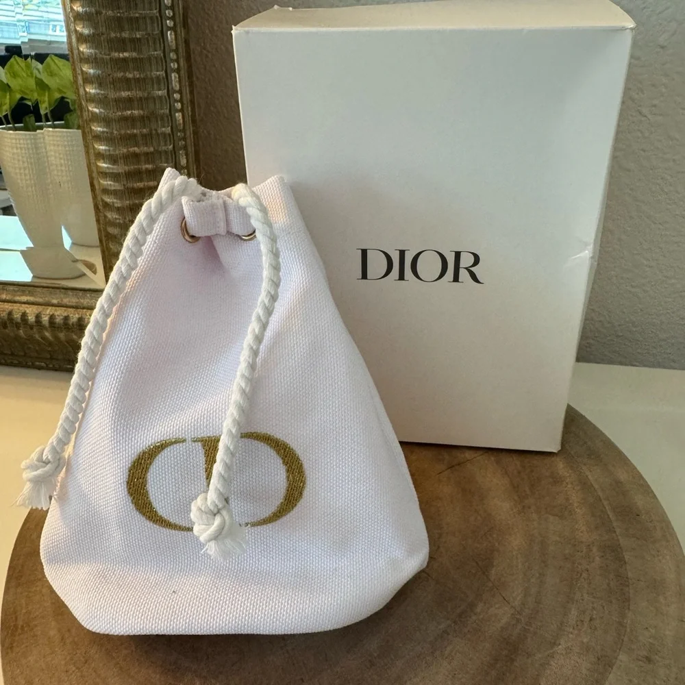 Dior Drawstring Pouch Bundle - Picture 2 of 6
